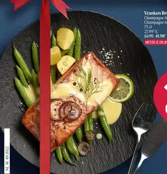 Delhaize Zalmfilet zonder vel per kg 1+1 gratis aanbieding