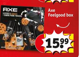 Kruidvat Axe feelgood box aanbieding