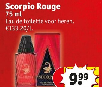 Scorpio rouge 75 ml