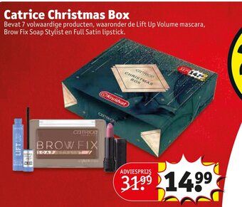 Kruidvat Catrice christmas box aanbieding