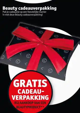 Kruidvat Beauty cadeauverpakking aanbieding