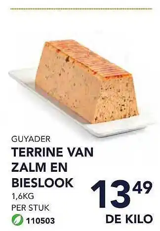 Guyader terrine van zalm en bieslook