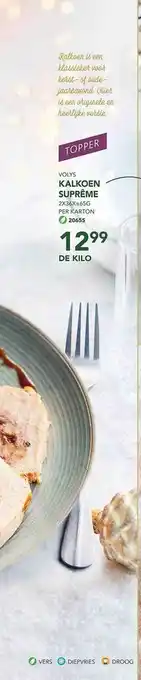 Bidfood Volys kalkoen suprême aanbieding