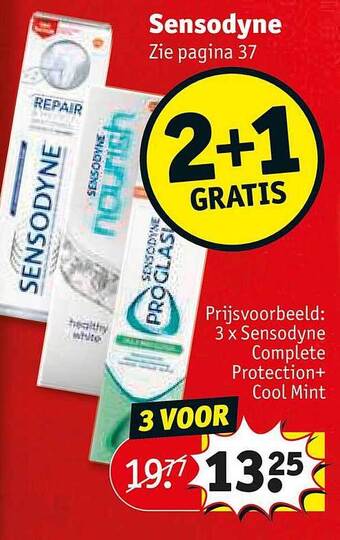 Kruidvat Sensodyne aanbieding