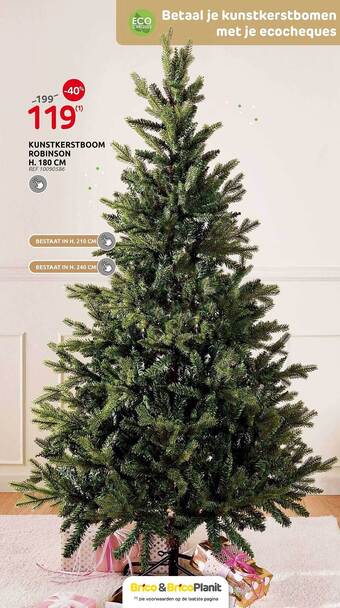 Kunstkerstboom robinson