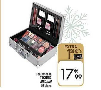 Cora Beauty case technic medium aanbieding