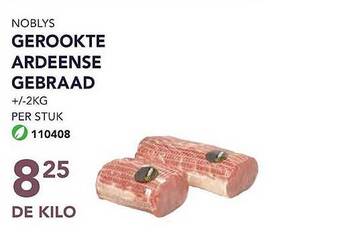 Bidfood Noblys gerookte ardeense gebraad aanbieding