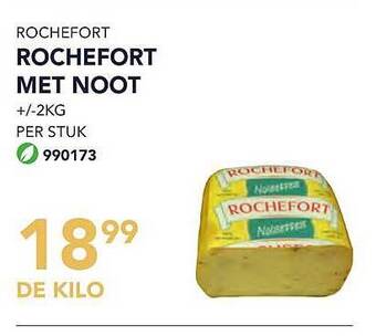 Bidfood Rochefort met noot aanbieding