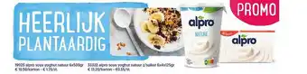 Bidfood Alpro soya yoghurt natuur, alpro soya yoghurt natuur z-suiker aanbieding