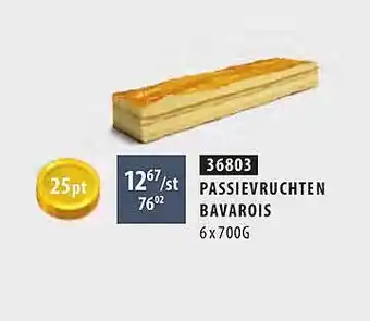 Passievruchten bavarois
