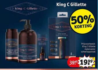 Kruidvat King c gillette aanbieding