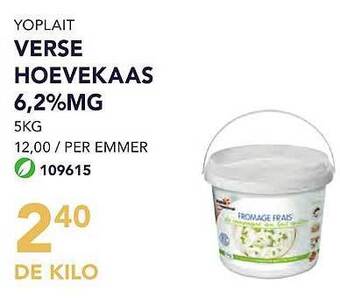 Yoplait verse hoevekaas 6,2% mg