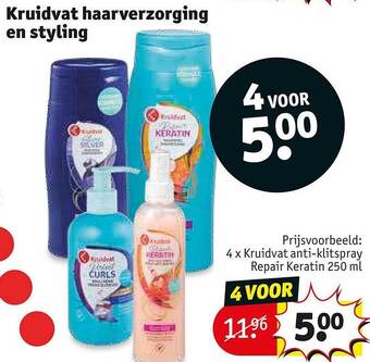 Kruidvat Kruidvat haarverzorging en styling aanbieding