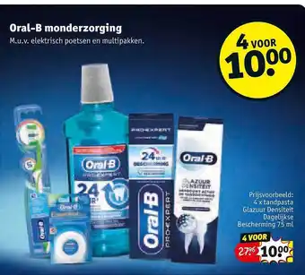 Kruidvat Oral-b monderzorging aanbieding