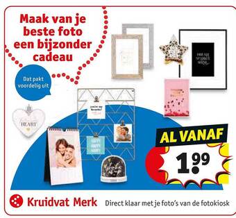 Foto een bijzonder cadeau