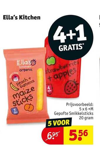 Kruidvat Ella's kitchen aanbieding