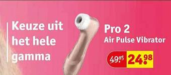 Kruidvat Pro 2 air pulse vibrator aanbieding