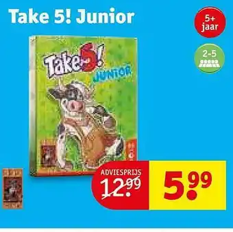 Kruidvat Take 5! junior aanbieding