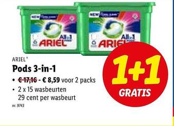 Ariel pods 3in1