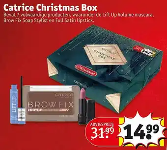 Kruidvat Catrice christmas box aanbieding