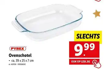 Lidl Pyrex ovenschotel aanbieding