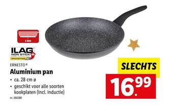 Ernesto aluminium pan