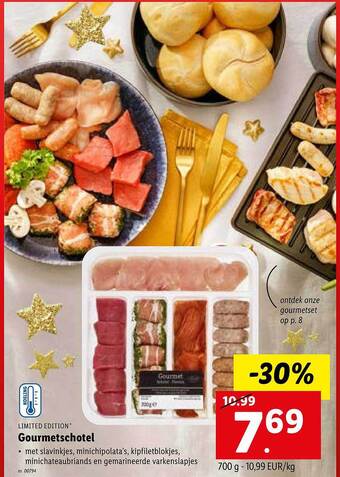 Lidl Limited edition gourmetschotel aanbieding
