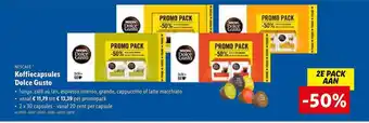 Lidl Nescafé koffiecapsules dolce gusto aanbieding