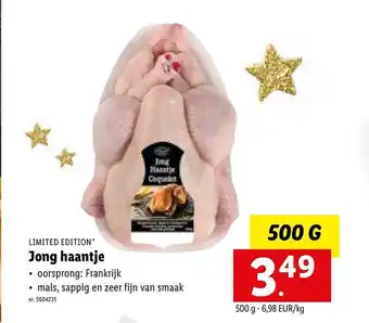 Lidl Limited edition jong haantje aanbieding