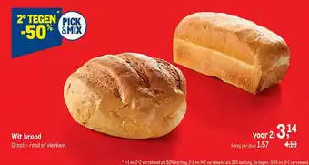 Makro Wit brood aanbieding