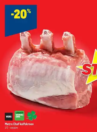 Makro Metro chef kalfskroon aanbieding