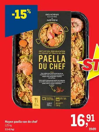 Noyen paella van de chef
