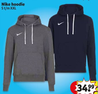 Kruidvat Nike hoodie S t/m XXL aanbieding