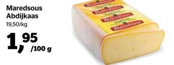 Spar Maredsous Abdijkaas 100g aanbieding