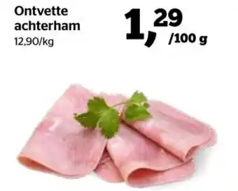 Ontvette achterham 100g