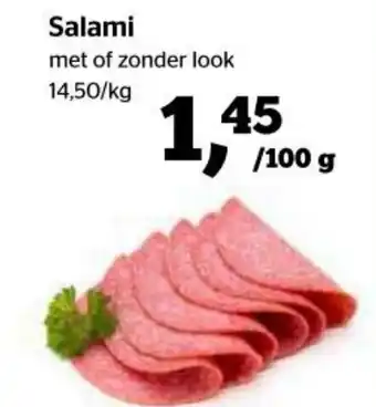 Spar Salami 100g aanbieding