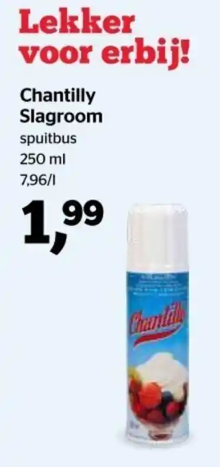 Chantilly Slagroom 250ml