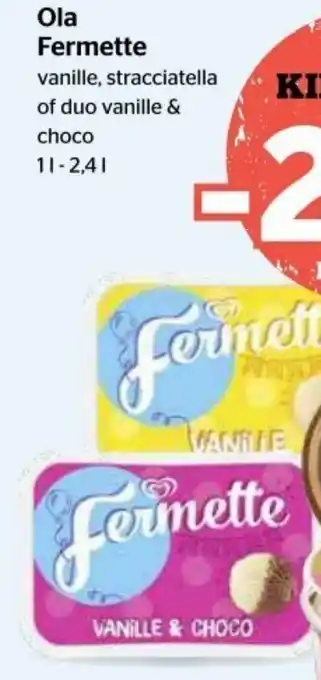Spar Ola Fermette 1L- 2.4L aanbieding