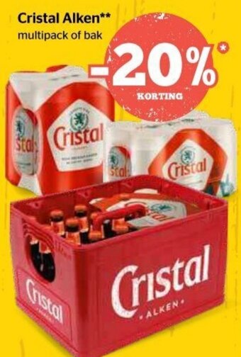 Spar Cristal Alken aanbieding