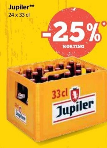 Spar Jupiler 24x33cl aanbieding