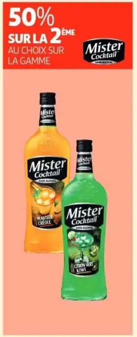 Au Choix Sur La gamme Mister Cocktail