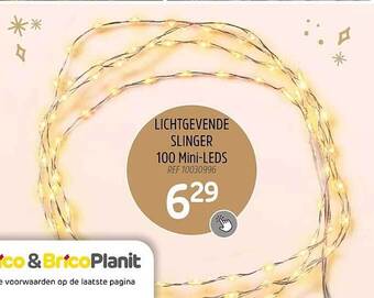 Brico Lichtgevende slinger aanbieding