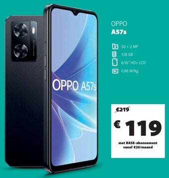 Base Oppo A57s aanbieding