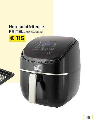 Heteluchtfriteuse fritel