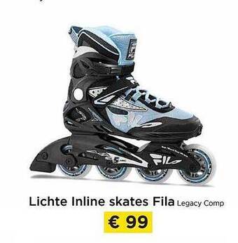 Lichte inline skates fila