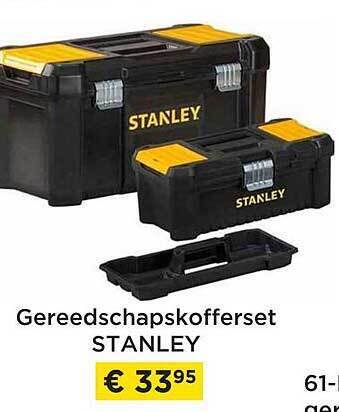 Gereedschapskofferset stanley