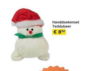 Handdoekenset teddybeer