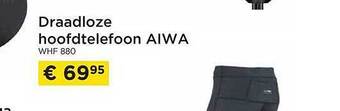 Draadloze hoofdtelefoon aiwa