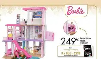 Cora Barbie dream house aanbieding