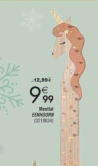 Cora Meetlat eenhoorn aanbieding